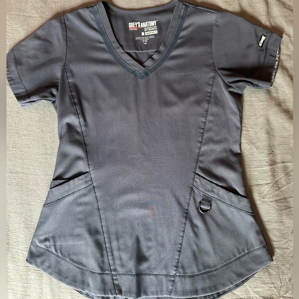 Grey’s Anatomy Gray Scrub Top